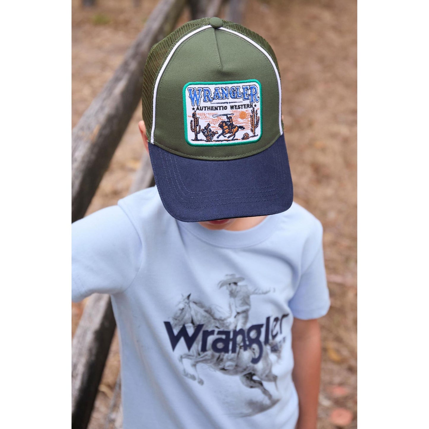 Wrangler® Kid’s Andy Trucker Cap