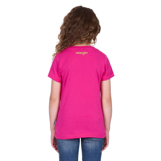 Wrangler® Girl’s Delila Short Sleeve Tee