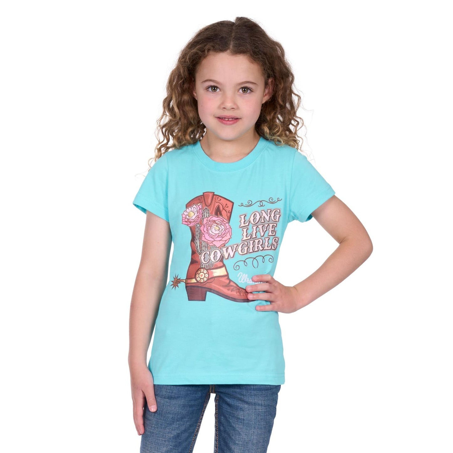 Wrangler Girls’ Kelly Short Sleeve Tee