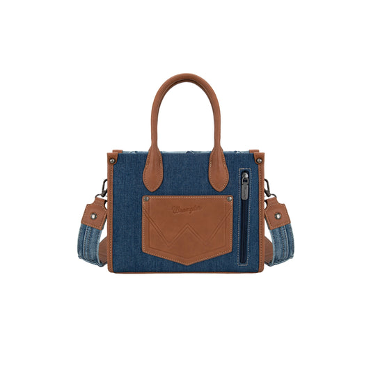 Wrangler Denim Patchwork Crossbody Bag