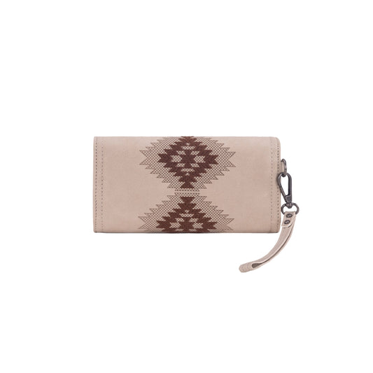 Wrangler Harper Aztec Wallet - Beige
