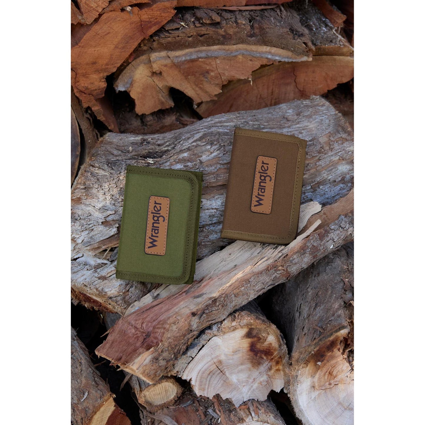 Wrangler - Tan Logo Wallet