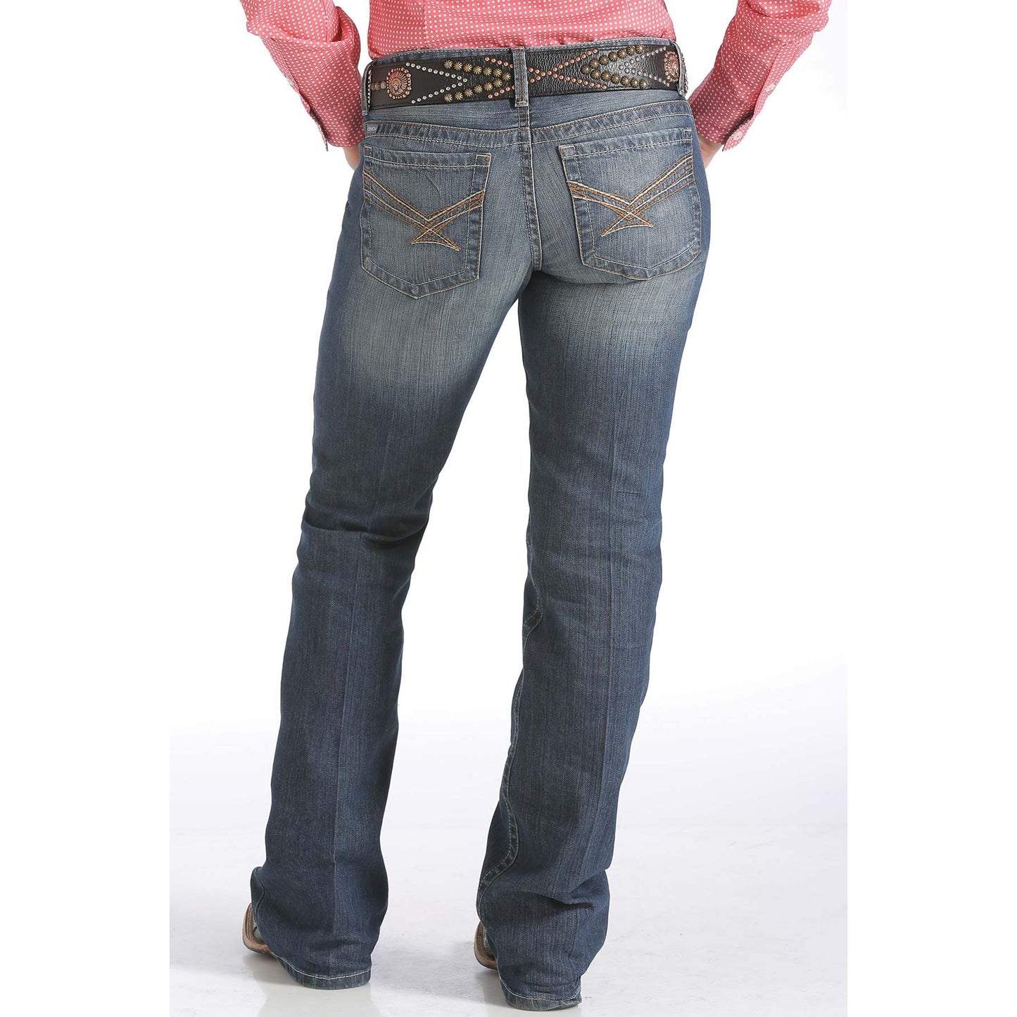 Cinch Ada Jeans – Chevron Stitch – Mid Rise – Relaxed Fit