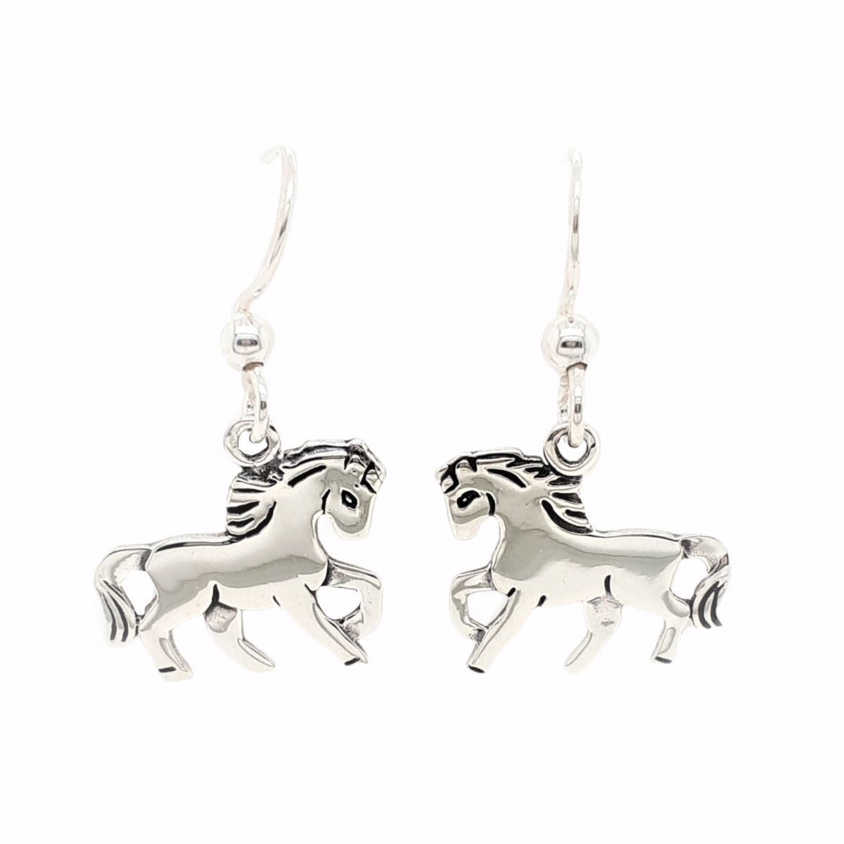MCJ - Small Horse Drop Earring