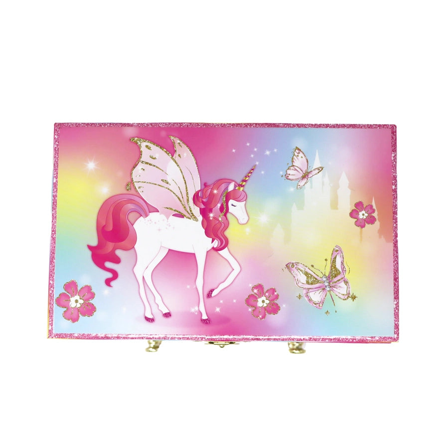Pink Poppy’s Dreamland Unicorn Musical Jewellery Box – Medium