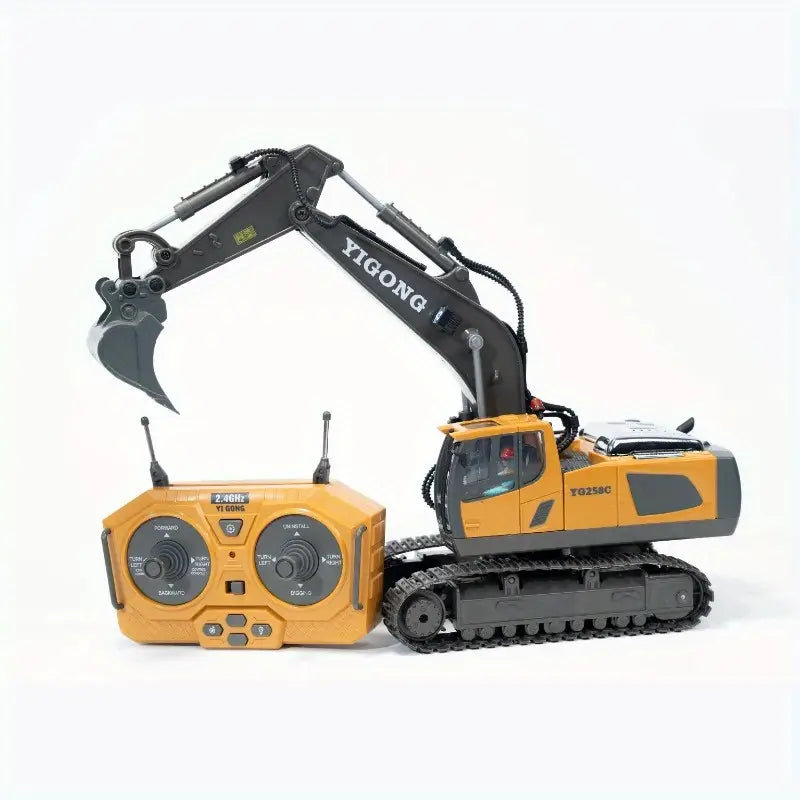 Remote Control Excavator – Yellow