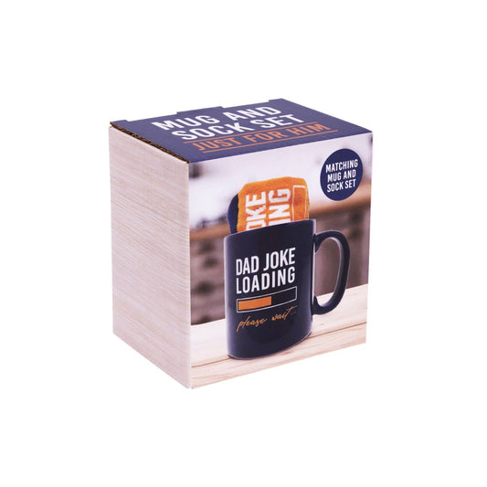 🎁 Dads Joke Mug & Sock Gift Set