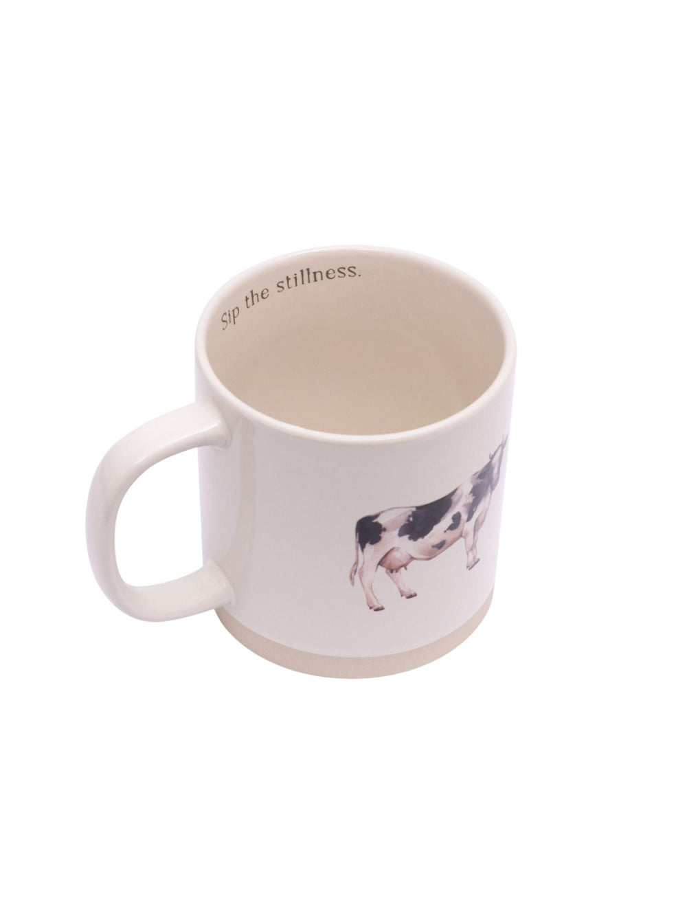 🐄 Rustic Meadow Dairy Cow Mug
