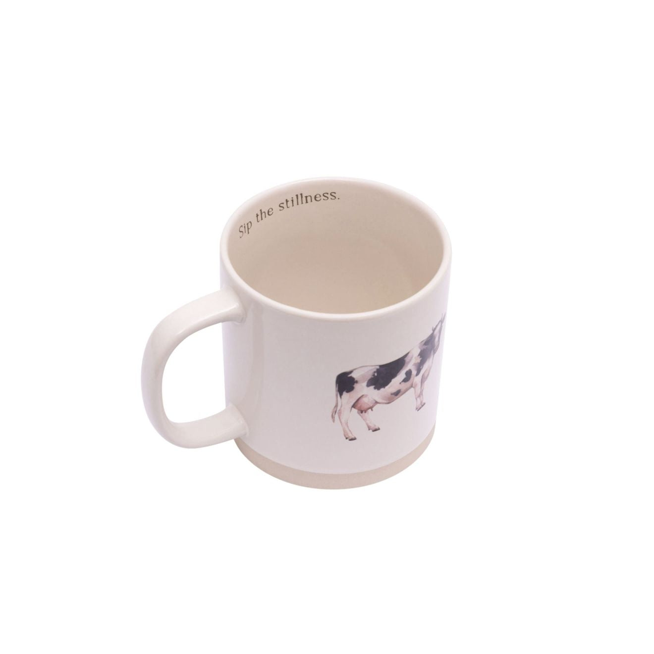 🐄 Rustic Meadow Dairy Cow Mug