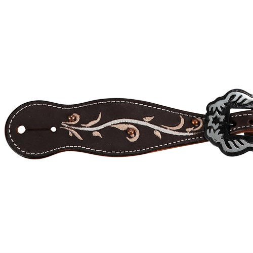 Fort Worth Rustic Beauty Spur Straps