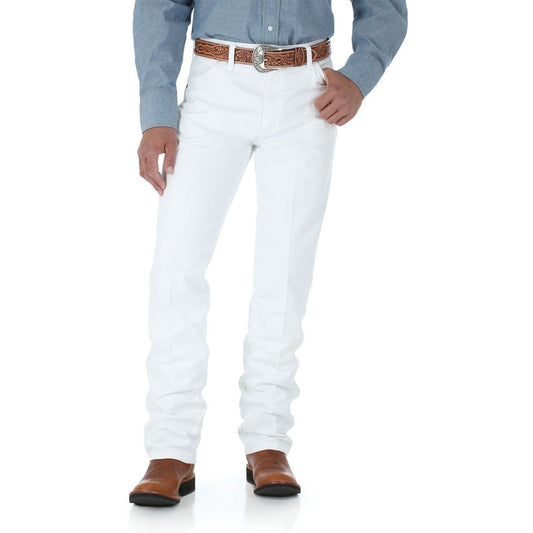 Wrangler - 36" Leg - White Men's Original Cowboy Cut Jean