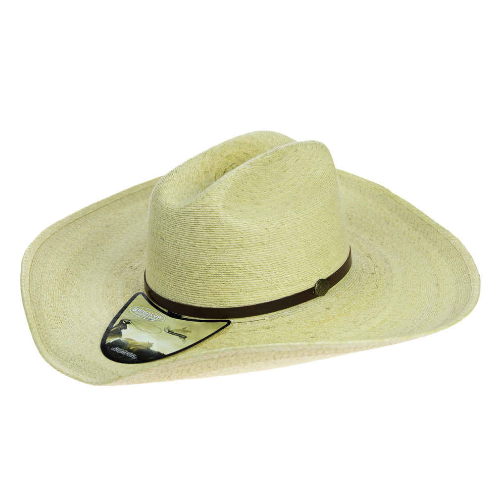 "Solis" Flexible Palm Leaf Hat - Natural
