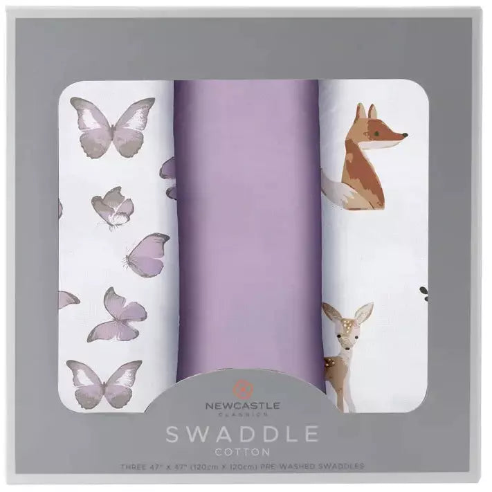 Mountain Meadow Swaddle 3 Pack