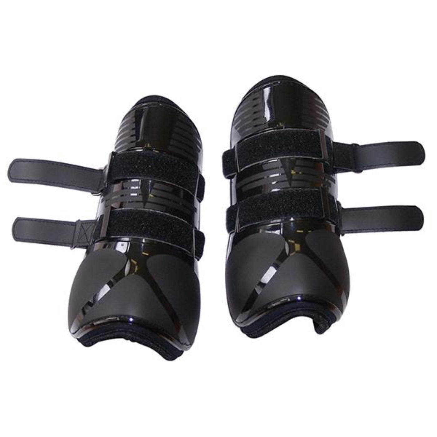 Retro PU Open Shin Boots