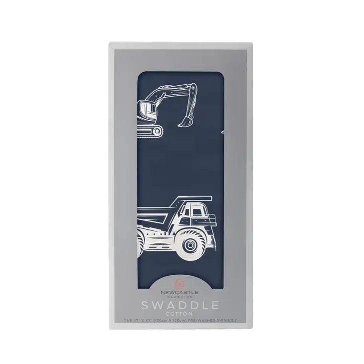 Things That Go Swaddle - Tractor Dump Truck