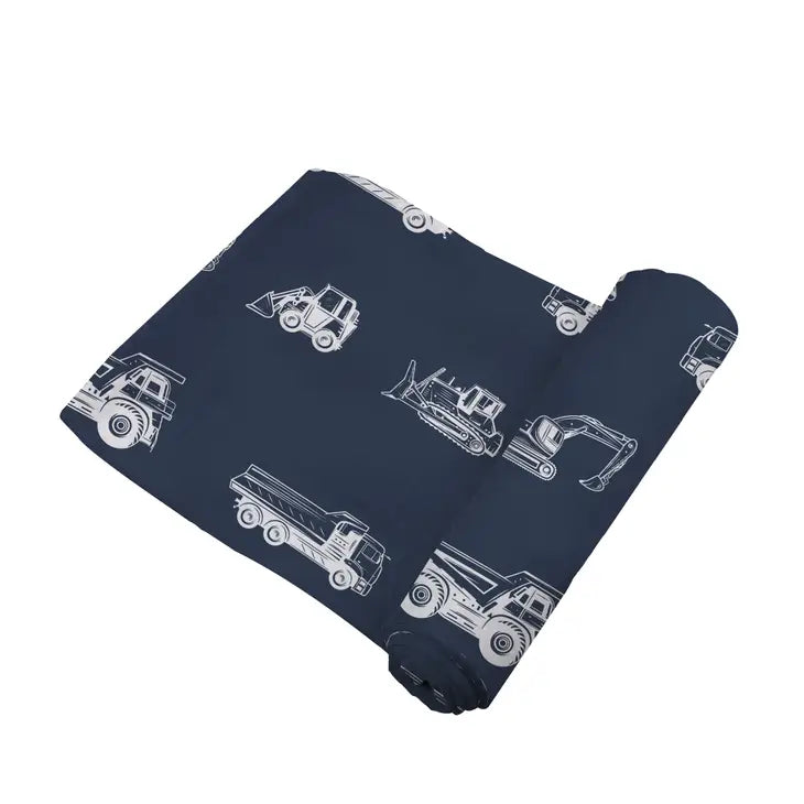 Things That Go Swaddle - Tractor Dump Truck