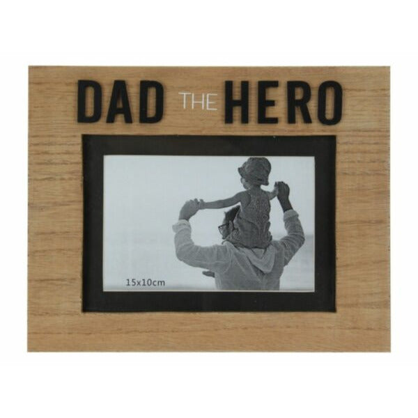 Dad the Hero Photo Frame – 5 x 7cm