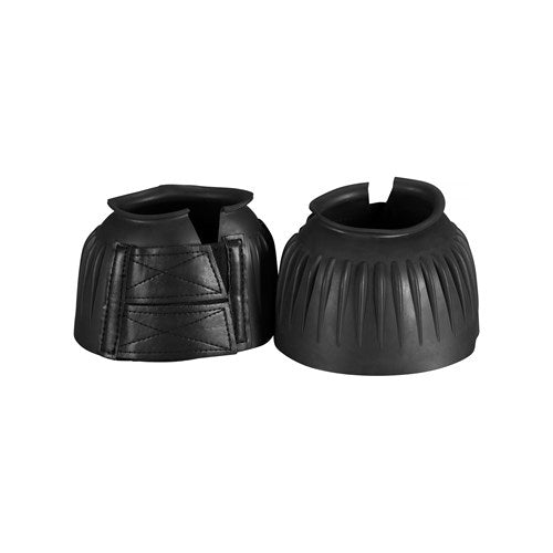 Ribbed Bell Boots with Double Velcro