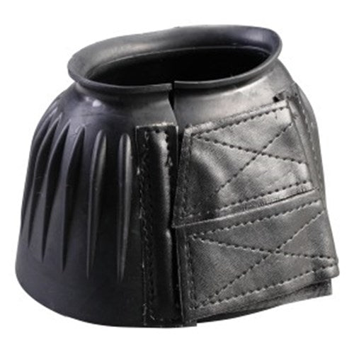 Ribbed Bell Boots with Double Velcro