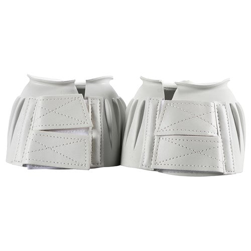 Ribbed Bell Boots with Double Velcro