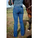 Filly Basic Blue Stonewash Women's Jeans - Boot Cut