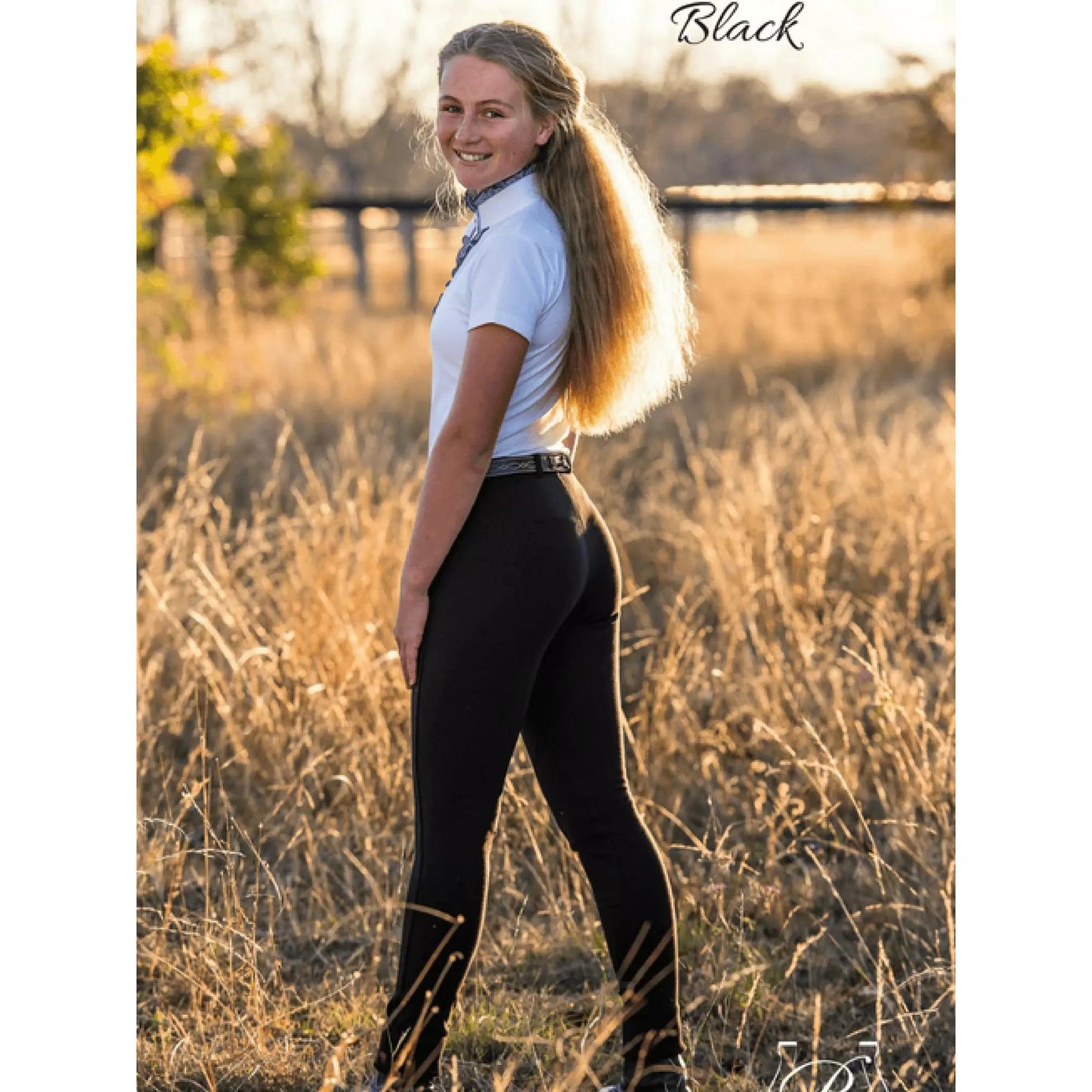 Peter Williams - Pull on Jodhpurs - Children - Black