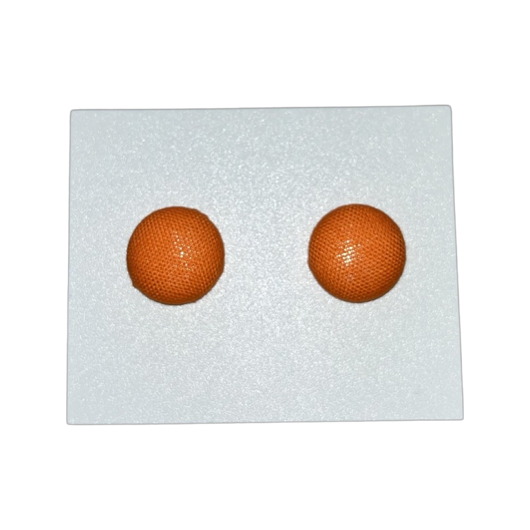 15mm Button Studs - Orange