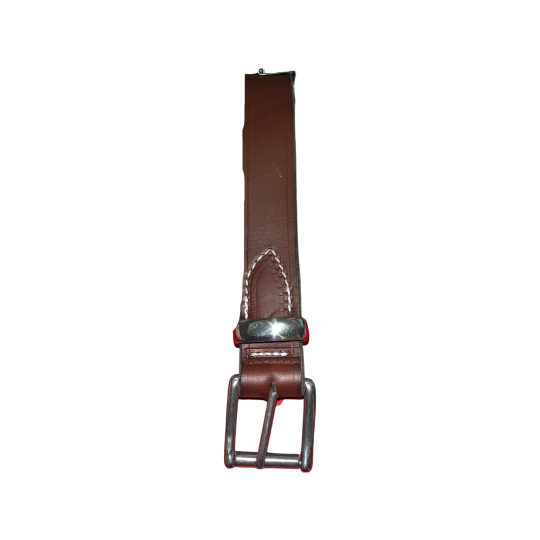 Hand Made by Sam - Brown Leather Belt
