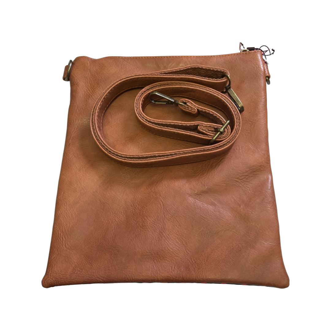 Black and Tan Slinger Bag