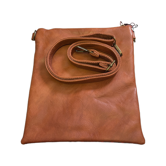 Black and Tan Slinger Bag