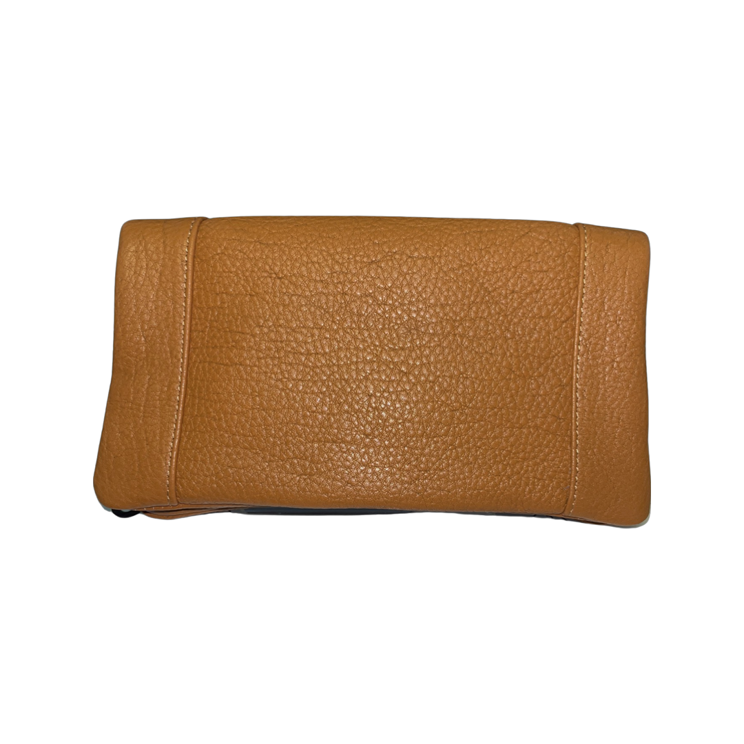 Grain Leather Fold Wallet – Madison - Tan