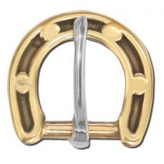 Horse Shoe Buckle – Brass 1 1/4" (32mm)