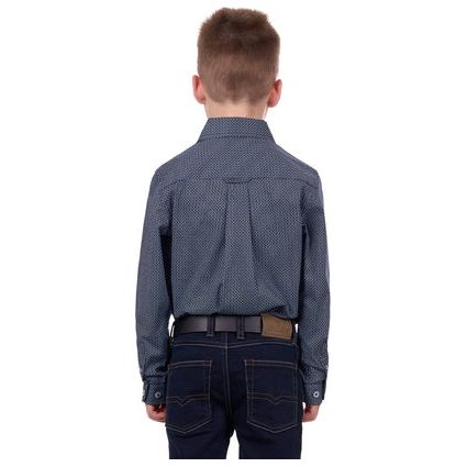 Thomas Cook - Boy’s Cade Print 1-Pocket Long Sleeve Shirt