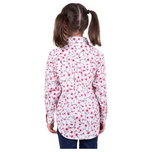 Hard Slog - Kid’s Pearl Half Placket Long Sleeve Shirt