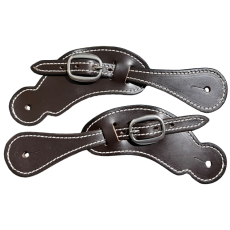 Stud Master Western Spur Straps – Australian Made, SS Buckle with Stitching