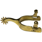 Campdraft Spur with Lip – Solid Brass