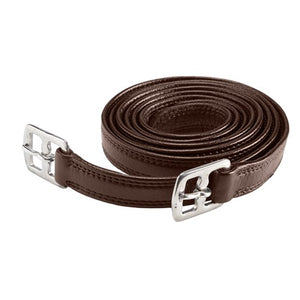 Dura-Tac Synthetic Stirrup Leathers - Childs - Brown