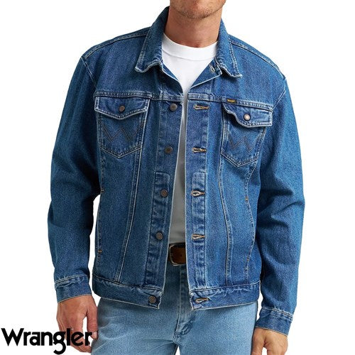 Wrangler Men’s Classic Stonewash Denim Jacket