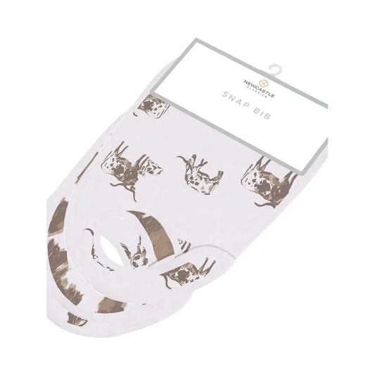 Forever Cowboys & Cowgirls Snap Bibs PK3