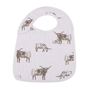 Forever Cowboys & Cowgirls Snap Bibs PK3