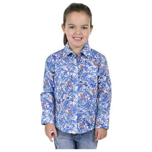Pure Western - Girl's Frances LS Shirt
