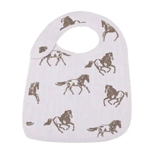 Load image into Gallery viewer, Forever Cowboys &amp; Cowgirls Snap Bibs PK3
