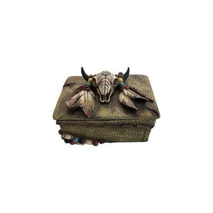 Pure Western - Steer Head Jewellery Box