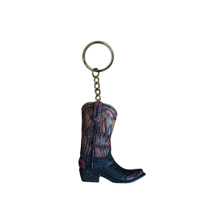 Pure Western - Flame Boot Keyring