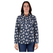 Load image into Gallery viewer, Hard Slog - Women’s Willa 1/2 Placket  Long Sleeve Shirt
