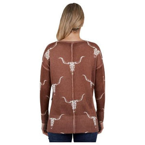 Pure Western - Women’s Veola Knitted Pullover