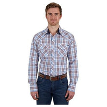 Load image into Gallery viewer, Pure Western - Men’s Lucas Check  Western Long  Sleeve Shirt
