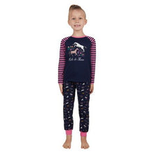 Load image into Gallery viewer, Thomas Cook - Girl’s Long Sleeve Shine  Glow In The Dark PJ’s
