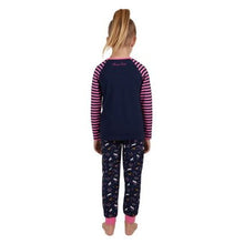 Load image into Gallery viewer, Thomas Cook - Girl’s Long Sleeve Shine  Glow In The Dark PJ’s
