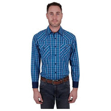 Load image into Gallery viewer, Wrangler - Men’s Mitchell Western  Button Down Long  Sleeve Shirt
